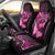 Think Pink Breast Cancer Awareness Car Seat Cover Butterfly Aboriginal Mix Polynesian Pattern