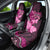 Think Pink Breast Cancer Awareness Car Seat Cover Butterfly Aboriginal Mix Polynesian Pattern