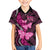 Think Pink Breast Cancer Awareness Hawaiian Shirt Butterfly Aboriginal Mix Polynesian Pattern