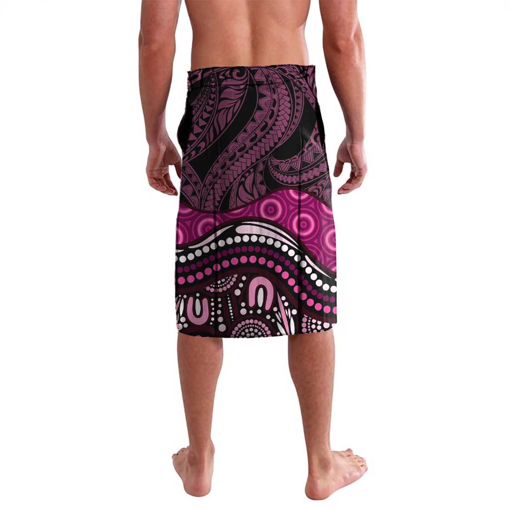 Think Pink Breast Cancer Awareness Lavalava Butterfly Aboriginal Mix Polynesian Pattern LT14 - Polynesian Pride