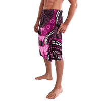 Think Pink Breast Cancer Awareness Lavalava Butterfly Aboriginal Mix Polynesian Pattern LT14 - Polynesian Pride