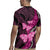 Think Pink Breast Cancer Awareness Rugby Jersey Butterfly Aboriginal Mix Polynesian Pattern