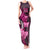 Think Pink Breast Cancer Awareness Tank Maxi Dress Butterfly Aboriginal Mix Polynesian Pattern