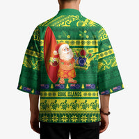 Cook Islands Christmas Kimono Surfing Santa Mere Kiritimiti LT14 - Polynesian Pride