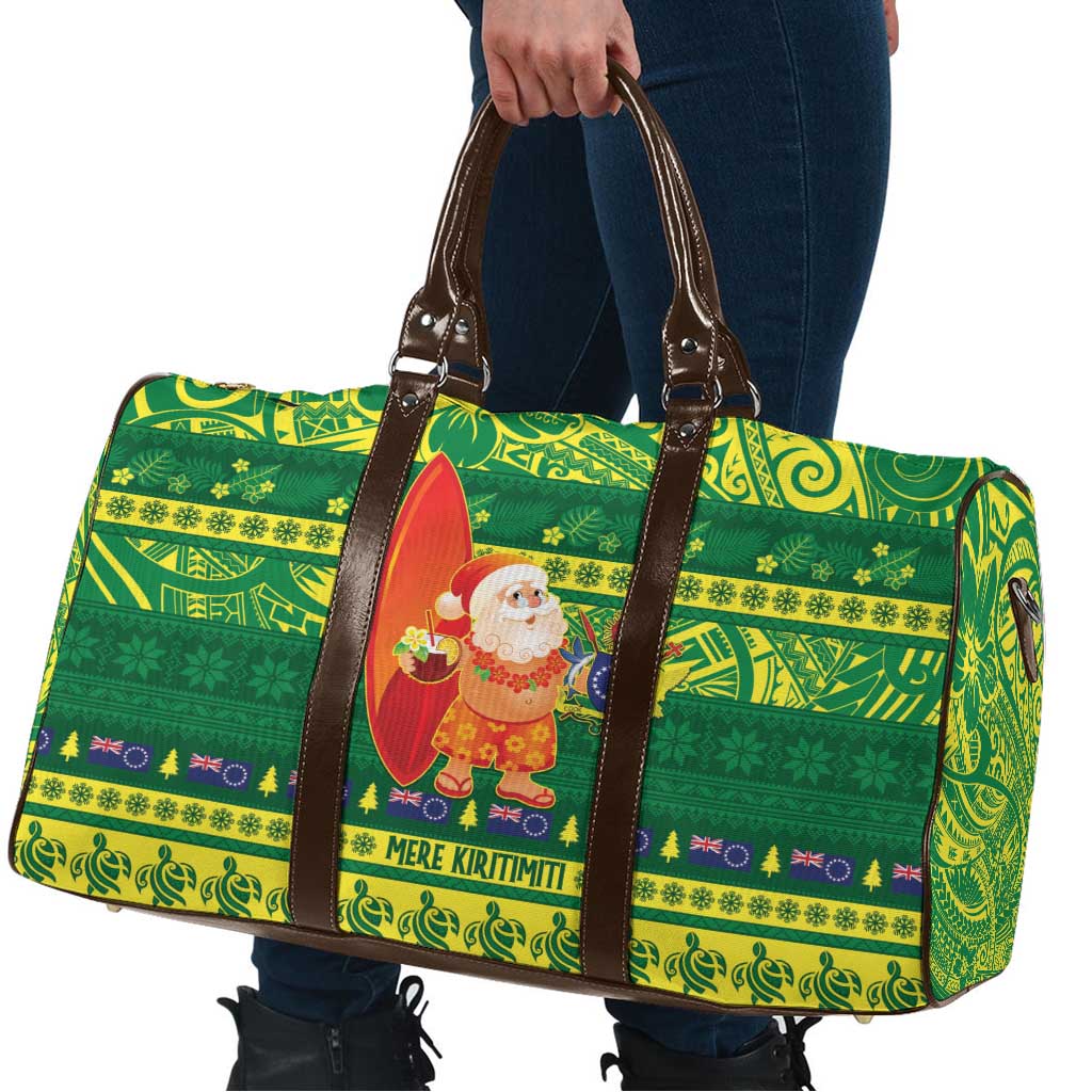 Cook Islands Christmas Travel Bag Surfing Santa Mere Kiritimiti LT14 - Polynesian Pride