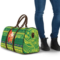 Cook Islands Christmas Travel Bag Surfing Santa Mere Kiritimiti LT14 - Polynesian Pride