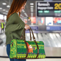 Cook Islands Christmas Travel Bag Surfing Santa Mere Kiritimiti LT14 - Polynesian Pride