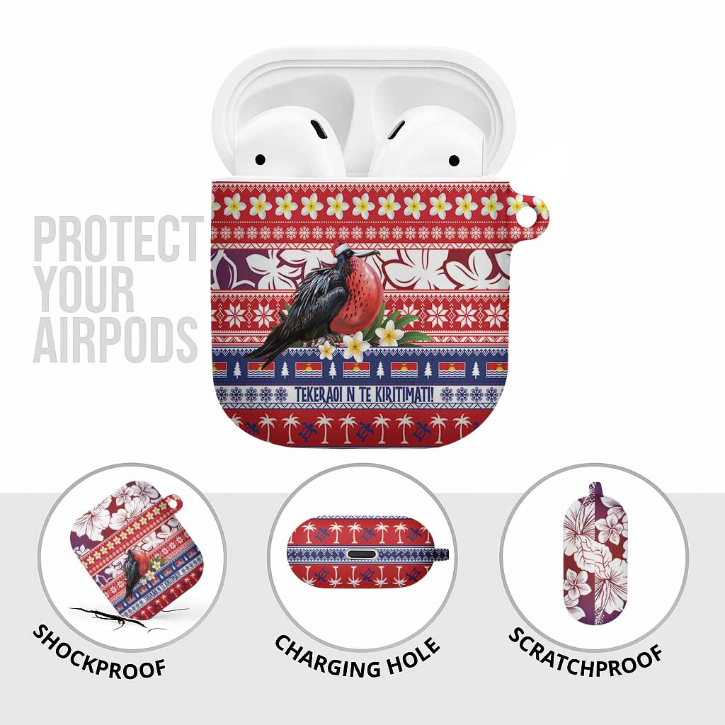 Kiribati Christmas AirPods Case Frigatebird Santa Tekeraoi n te Kiritimati LT14 - Polynesian Pride