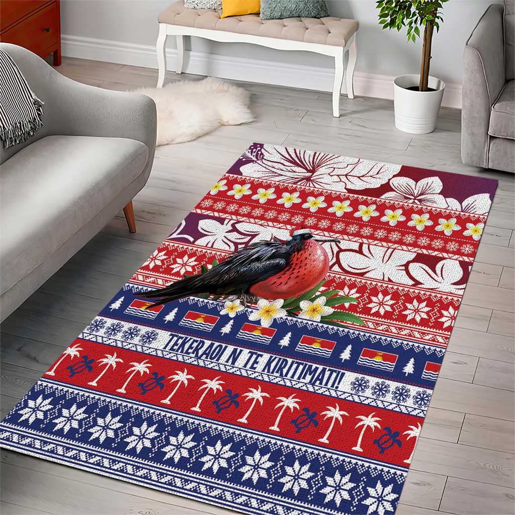 Kiribati Christmas Area Rug Frigatebird Santa Tekeraoi n te Kiritimati LT14 - Polynesian Pride