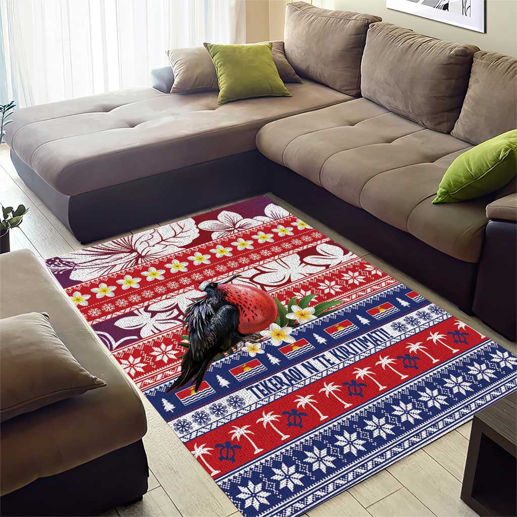 Kiribati Christmas Area Rug Frigatebird Santa Tekeraoi n te Kiritimati LT14 - Polynesian Pride