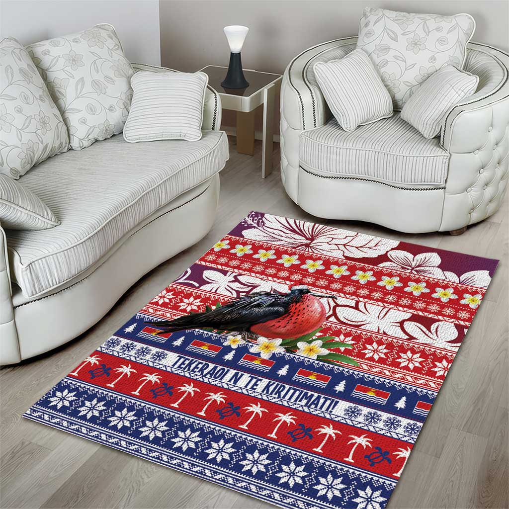 Kiribati Christmas Area Rug Frigatebird Santa Tekeraoi n te Kiritimati LT14 - Polynesian Pride