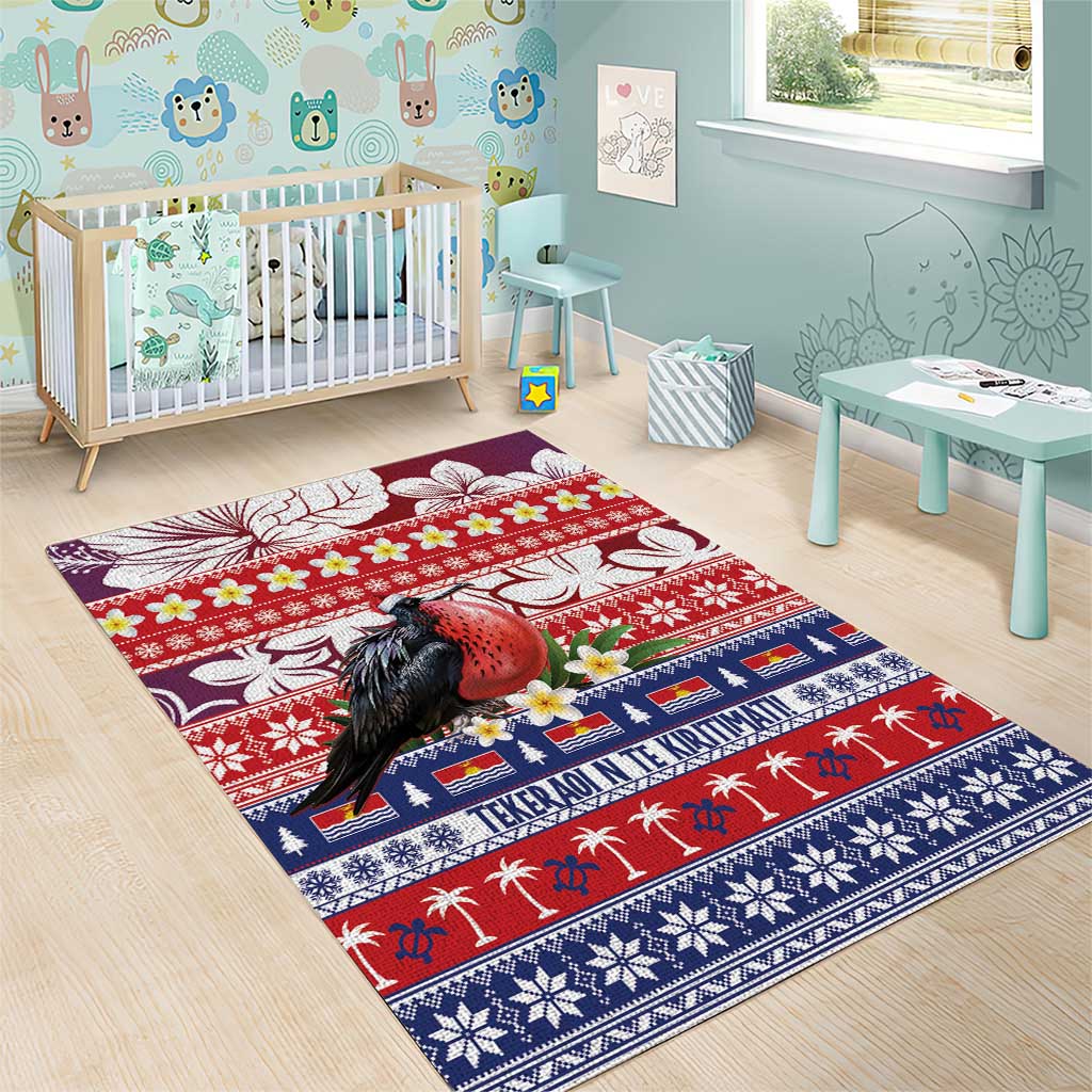 Kiribati Christmas Area Rug Frigatebird Santa Tekeraoi n te Kiritimati LT14 - Polynesian Pride