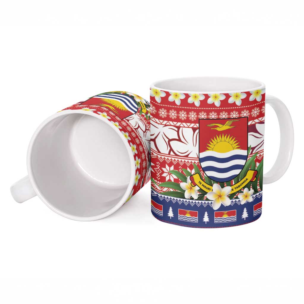 Kiribati Christmas Ceramic Mug Frigatebird Santa Tekeraoi n te Kiritimati LT14 - Polynesian Pride