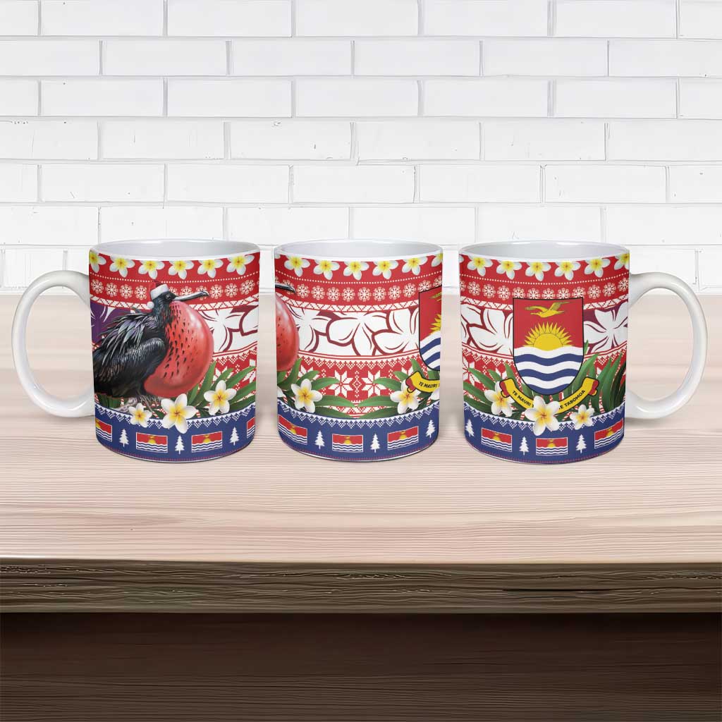 Kiribati Christmas Ceramic Mug Frigatebird Santa Tekeraoi n te Kiritimati LT14 - Polynesian Pride
