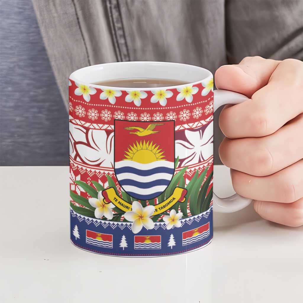 Kiribati Christmas Ceramic Mug Frigatebird Santa Tekeraoi n te Kiritimati LT14 - Polynesian Pride