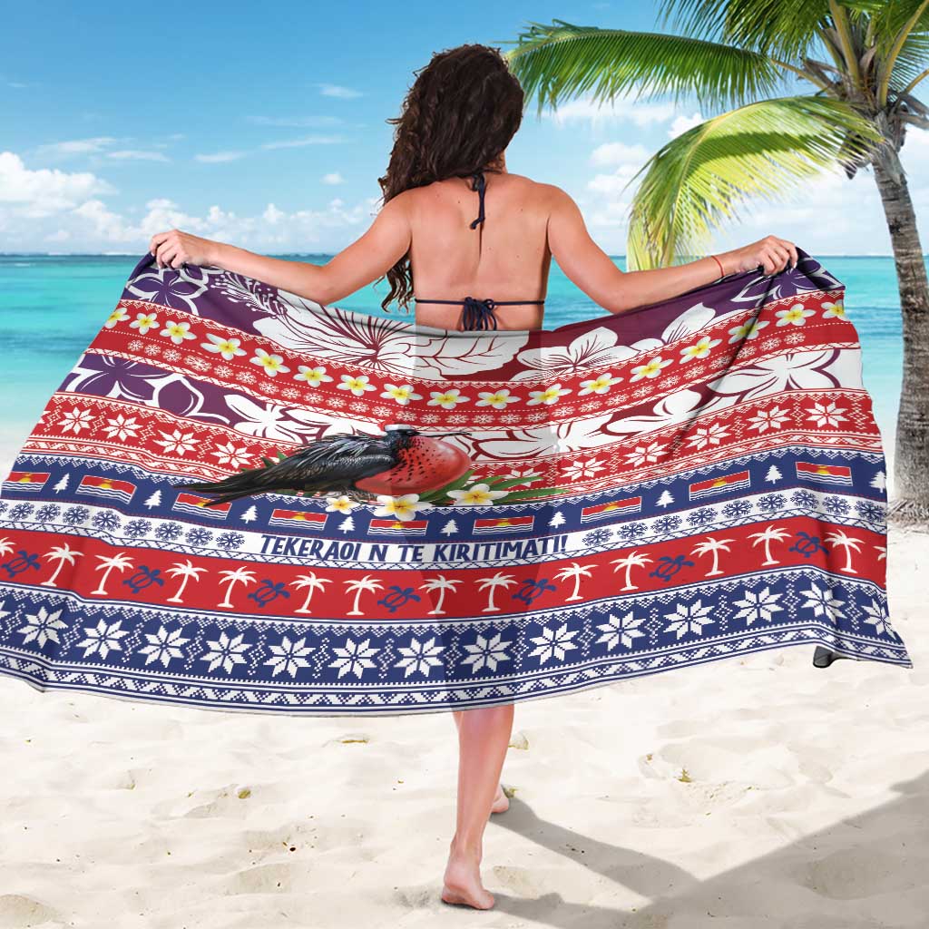 Kiribati Christmas Sarong Frigatebird Santa Tekeraoi n te Kiritimati LT14 - Polynesian Pride