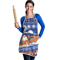 Marshall Islands Christmas Apron Beachy Santa Monono ilo raaneoan Nejin LT14 - Polynesian Pride