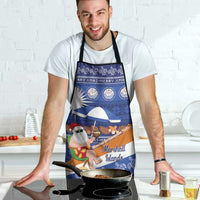 Marshall Islands Christmas Apron Beachy Santa Monono ilo raaneoan Nejin LT14 - Polynesian Pride