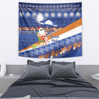 Marshall Islands Christmas Tapestry Beachy Santa Monono ilo raaneoan Nejin LT14 - Polynesian Pride