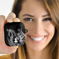 Hawaii Tribal Tiki Drum Hula Girl AirPods Case LT14 - Polynesian Pride
