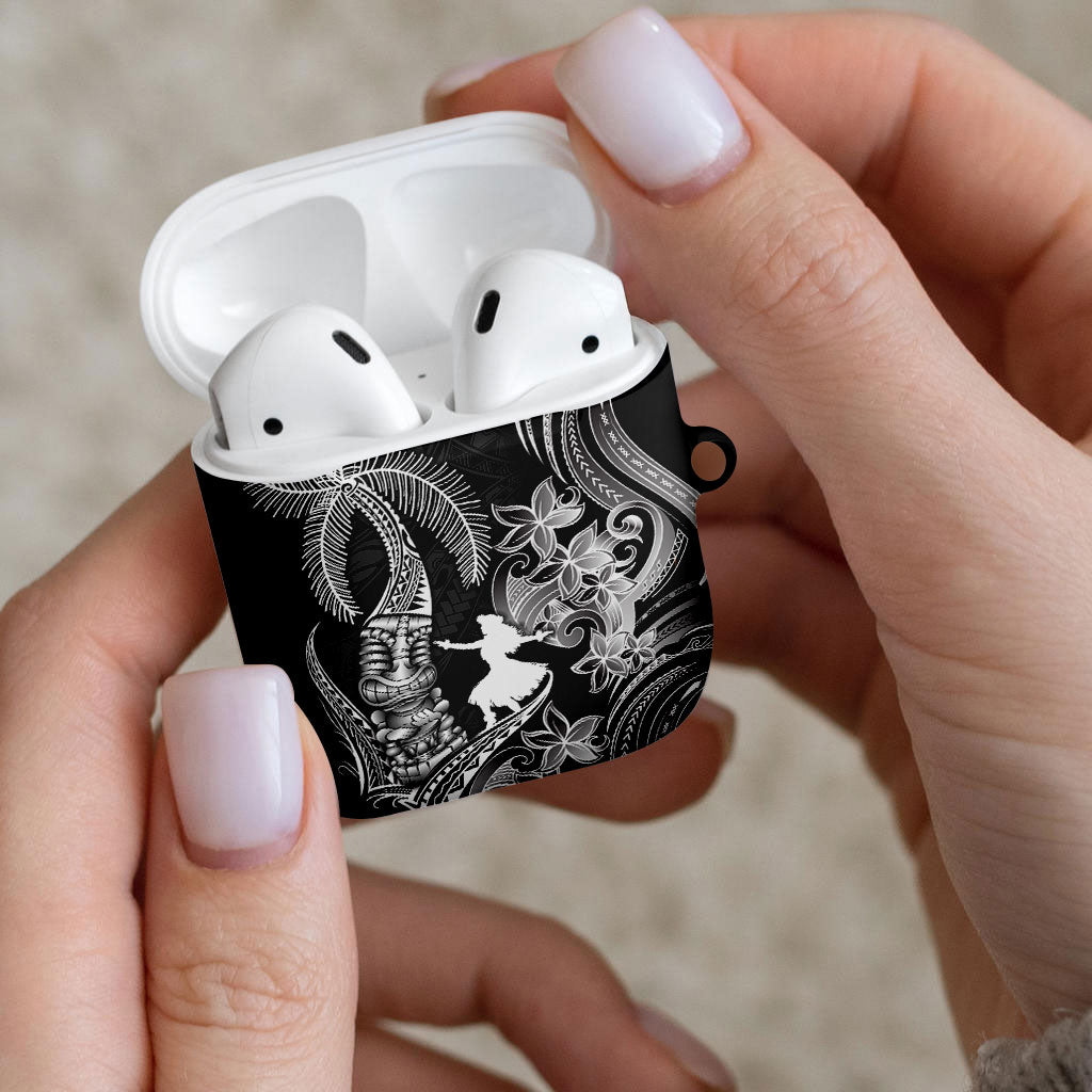 Hawaii Tribal Tiki Drum Hula Girl AirPods Case LT14 - Polynesian Pride
