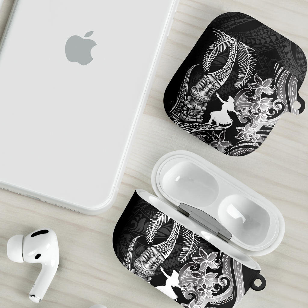 Hawaii Tribal Tiki Drum Hula Girl AirPods Case LT14 - Polynesian Pride