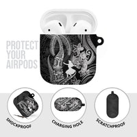 Hawaii Tribal Tiki Drum Hula Girl AirPods Case LT14 - Polynesian Pride
