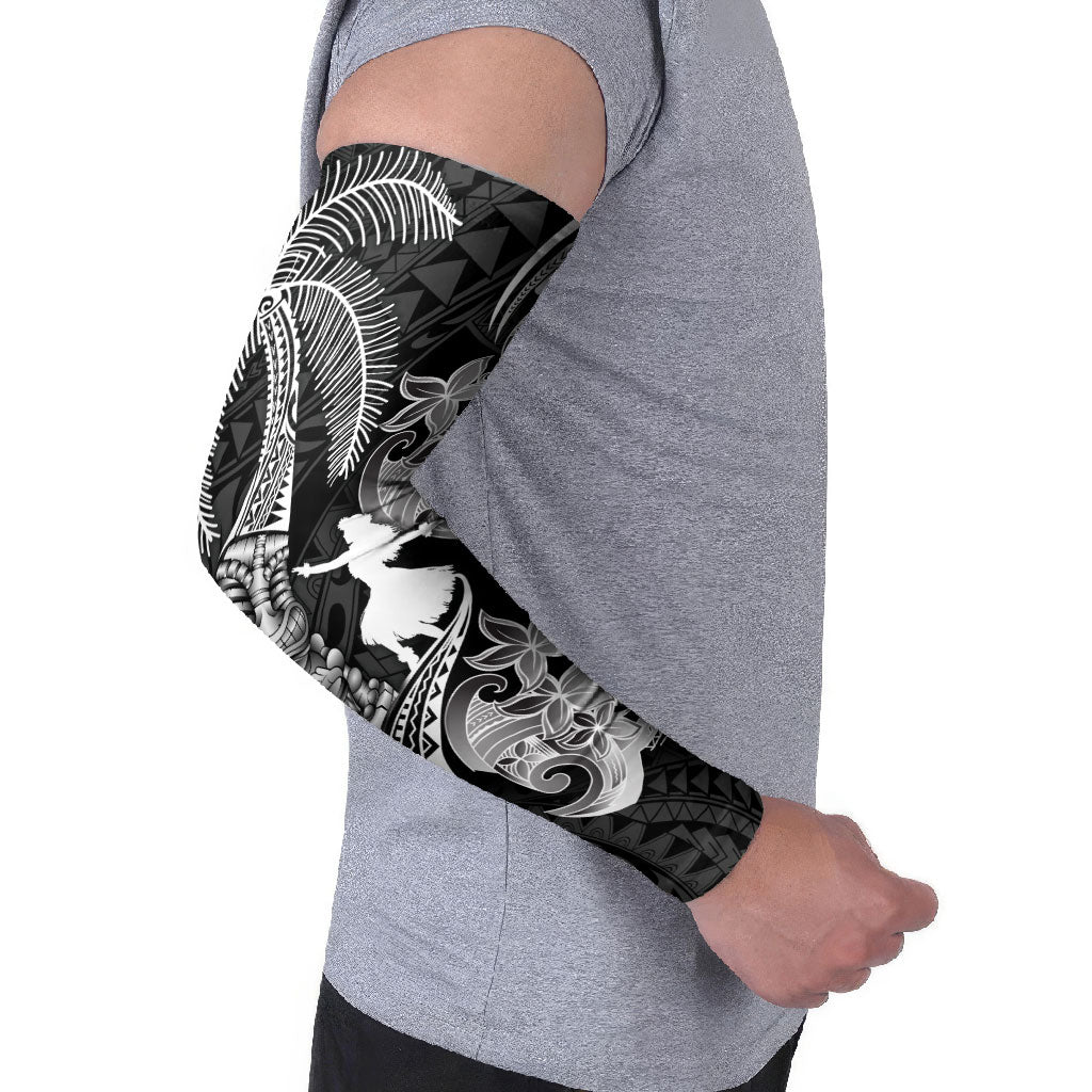 Hawaii Tribal Tiki Drum Hula Girl Arm Sleeves LT14 - Polynesian Pride