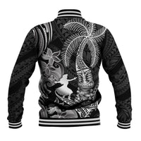 Hawaii Tribal Tiki Drum Hula Girl Baseball Jacket LT14 - Polynesian Pride
