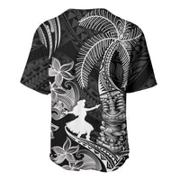 Hawaii Tribal Tiki Drum Hula Girl Baseball Jersey LT14 - Polynesian Pride