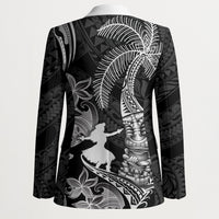 Hawaii Tribal Tiki Drum Hula Girl Blazer LT14 - Polynesian Pride