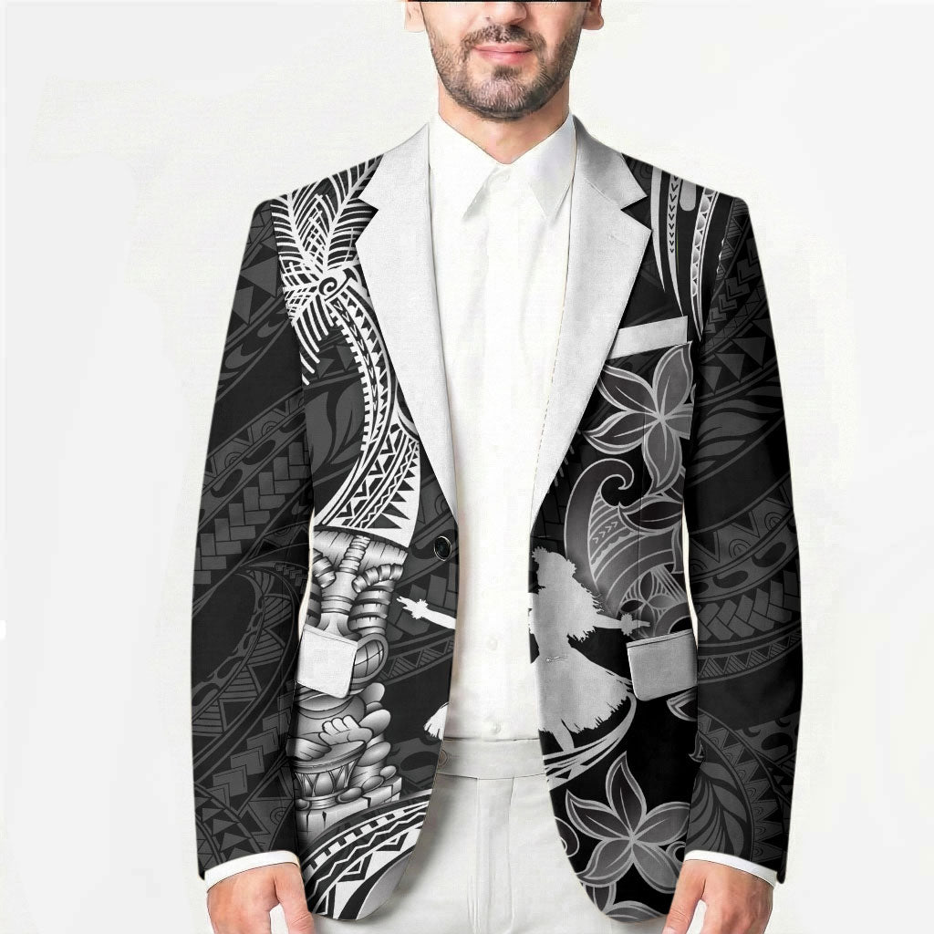 Hawaii Tribal Tiki Drum Hula Girl Blazer LT14 - Polynesian Pride