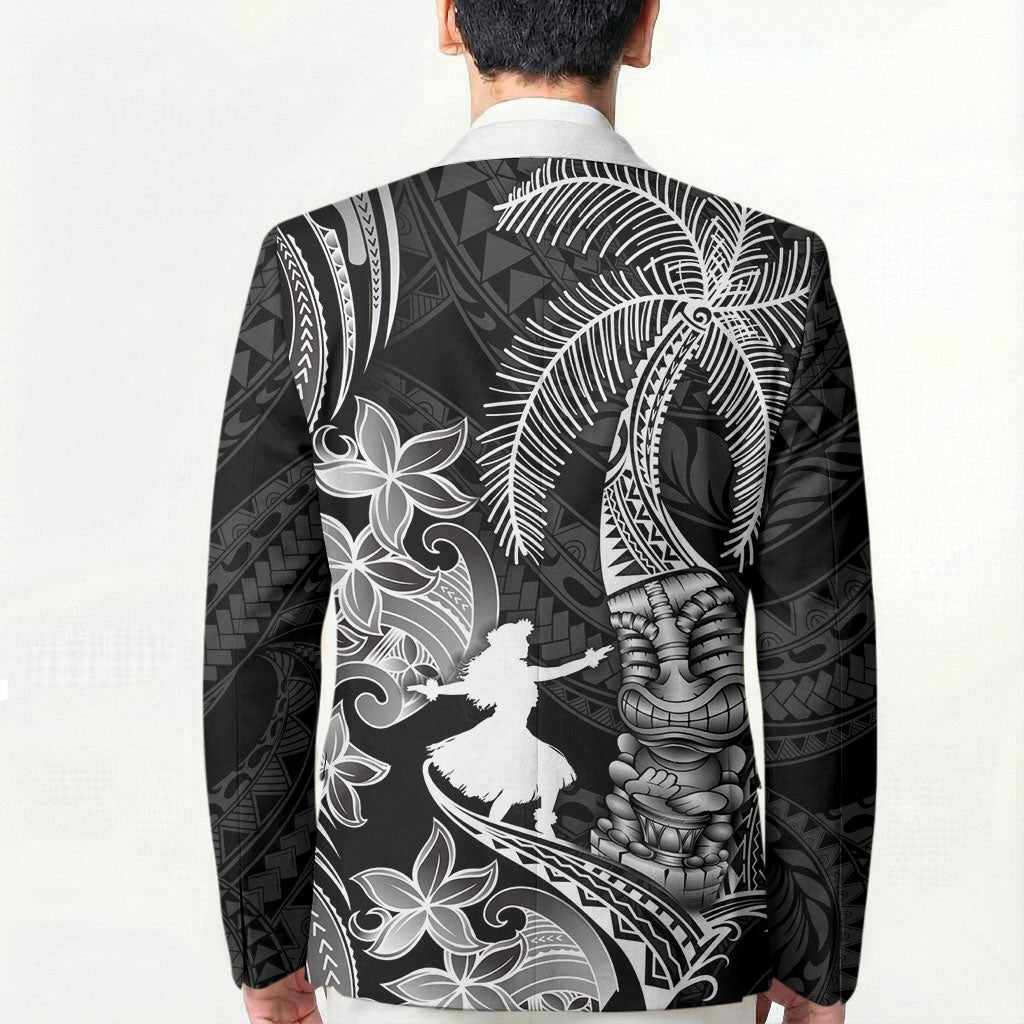 Hawaii Tribal Tiki Drum Hula Girl Blazer LT14 - Polynesian Pride