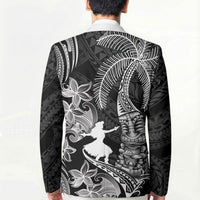 Hawaii Tribal Tiki Drum Hula Girl Blazer LT14 - Polynesian Pride