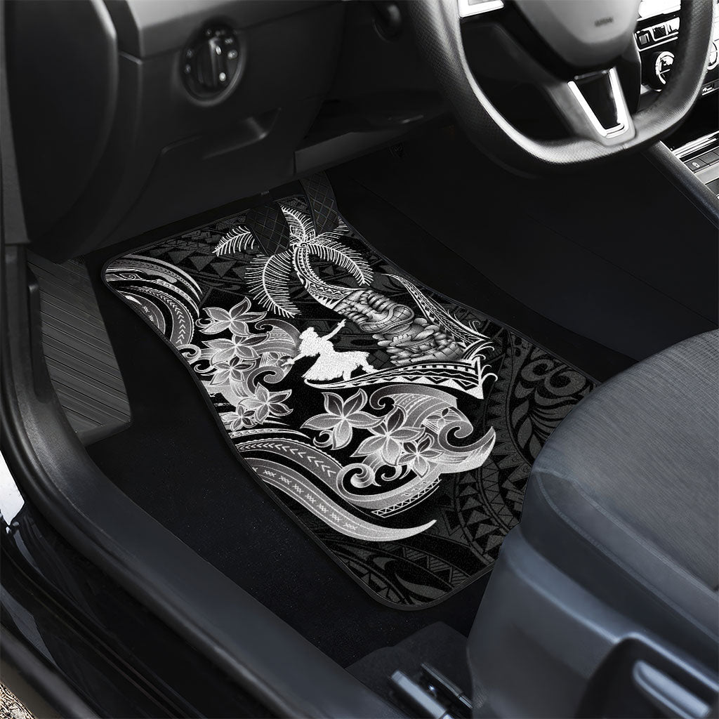 Hawaii Tribal Tiki Drum Hula Girl Car Mats LT14 - Polynesian Pride