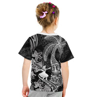 Hawaii Tribal Tiki Drum Hula Girl Kid T Shirt LT14 - Polynesian Pride