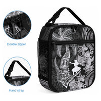 Hawaii Tribal Tiki Drum Hula Girl Lunch Bag LT14 - Polynesian Pride