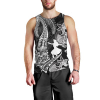 Hawaii Tribal Tiki Drum Hula Girl Men Tank Top LT14 - Polynesian Pride