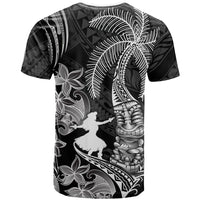 Hawaii Tribal Tiki Drum Hula Girl T Shirt LT14 - Polynesian Pride