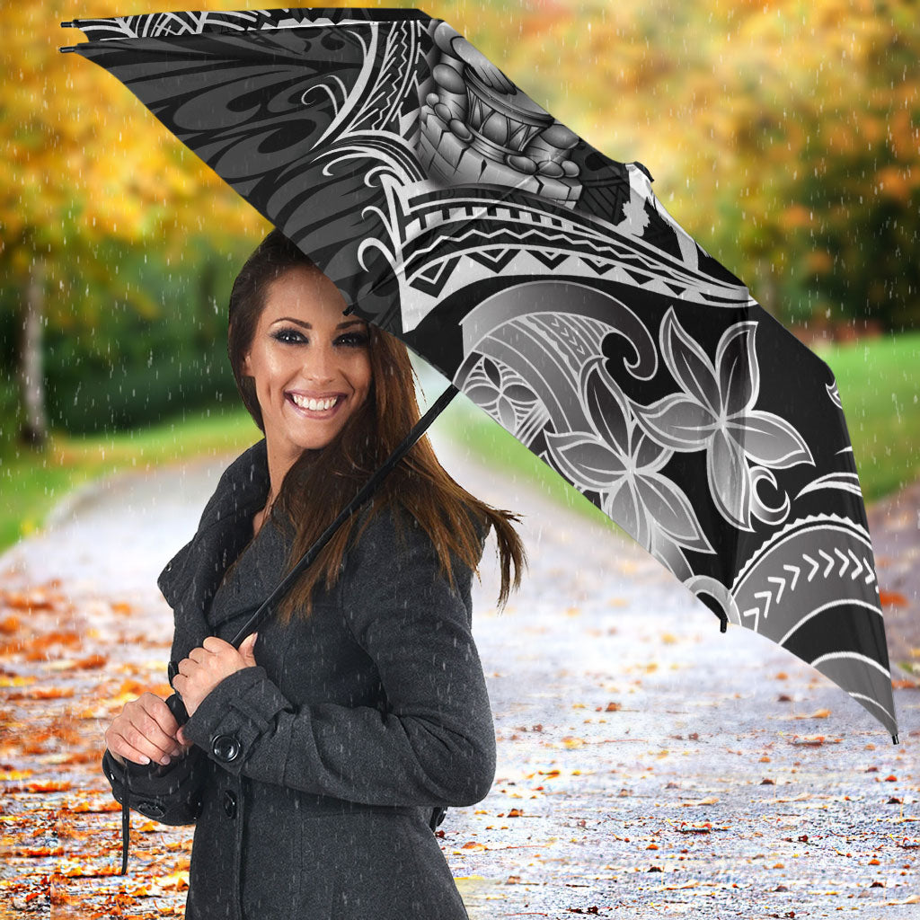 Hawaii Tribal Tiki Drum Hula Girl Umbrella LT14 - Polynesian Pride