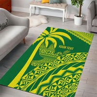 Tailevu Fiji 2026 Rugby Custom Area Rug Dove Nation Fijian Tapa Pattern LT14 - Polynesian Pride