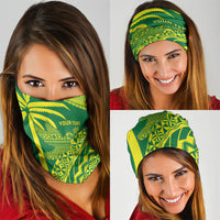 Tailevu Fiji 2026 Rugby Custom Neck Gaiter Dove Nation Fijian Tapa Pattern LT14 - Polynesian Pride