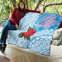 Suva Fiji 2026 Rugby Custom Quilt Hibiscus Fijian Tapa Pattern LT14 - Polynesian Pride