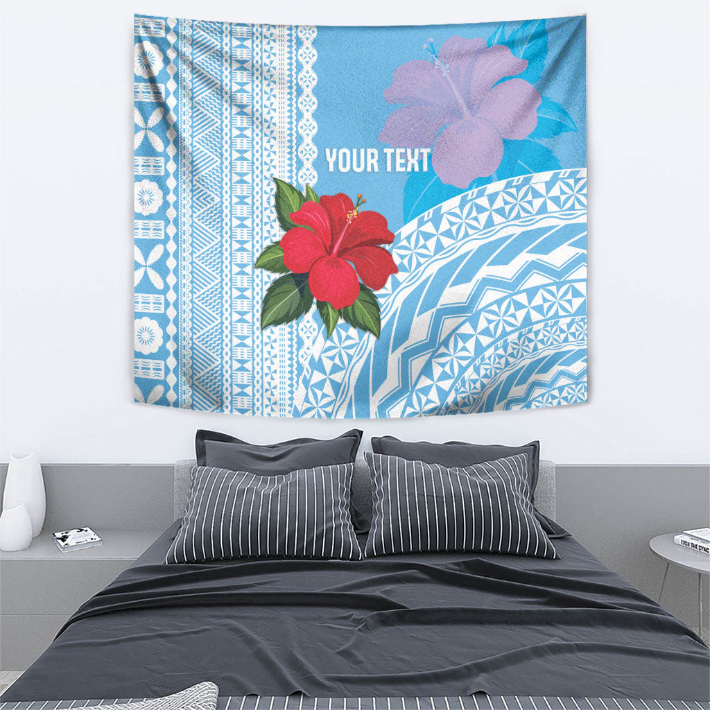 Suva Fiji 2026 Rugby Custom Tapestry Hibiscus Fijian Tapa Pattern LT14 - Polynesian Pride