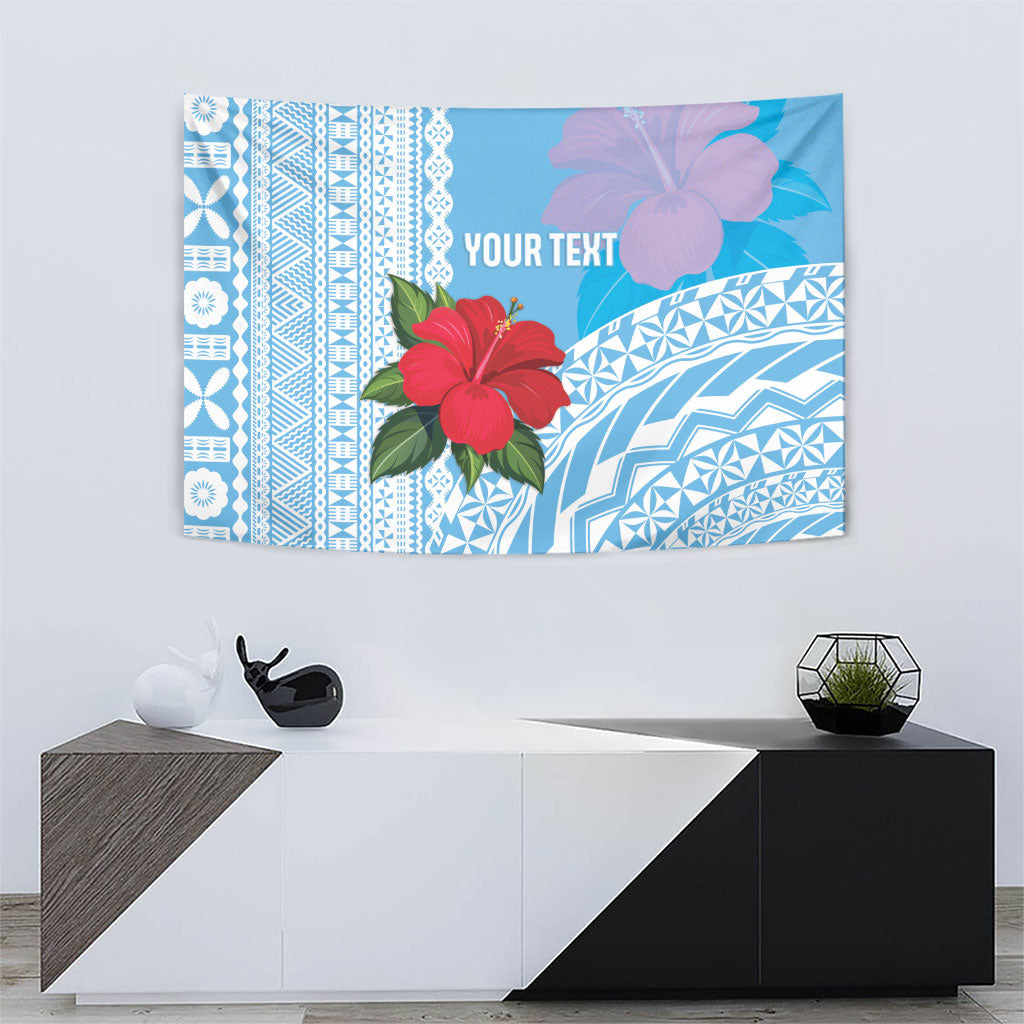 Suva Fiji 2026 Rugby Custom Tapestry Hibiscus Fijian Tapa Pattern LT14 - Polynesian Pride