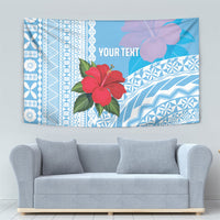 Suva Fiji 2026 Rugby Custom Tapestry Hibiscus Fijian Tapa Pattern LT14 - Polynesian Pride