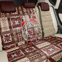 Samoa Tapau Back Car Seat Cover Samoan Siapo Pattern LT14 - Polynesian Pride