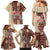 Samoa Tapau Family Matching Mermaid Dress and Hawaiian Shirt Samoan Siapo Pattern LT14 - Polynesian Pride