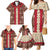 Samoa Siapo Family Matching Mermaid Dress and Hawaiian Shirt Tapa Pattern Mix Ula Fala Hibiscus LT14 - Polynesian Pride