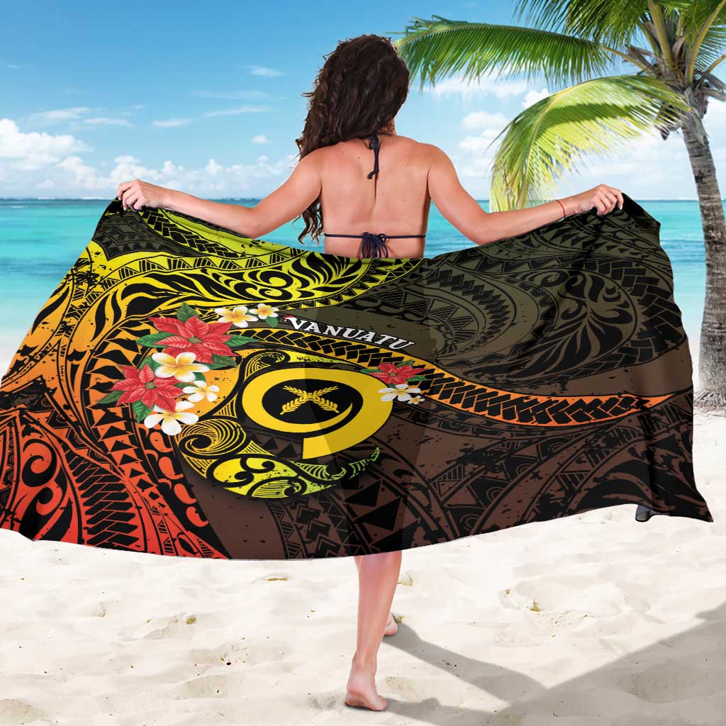 Vanuatu Christmas Sarong Vanuatuan Pig Tusk - Meri Krismas! LT14 - Polynesian Pride